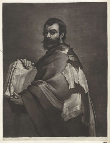 Zeno van Cittium met boek by Bernard Vaillant