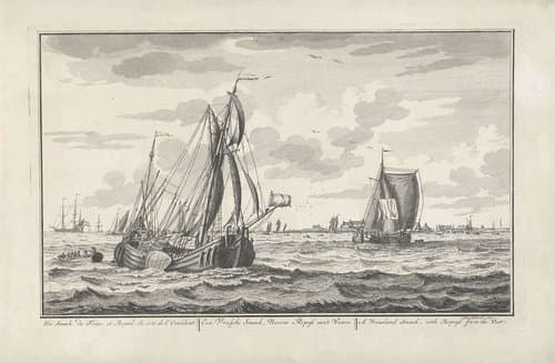 Smak op het water by Adolf van der Laan