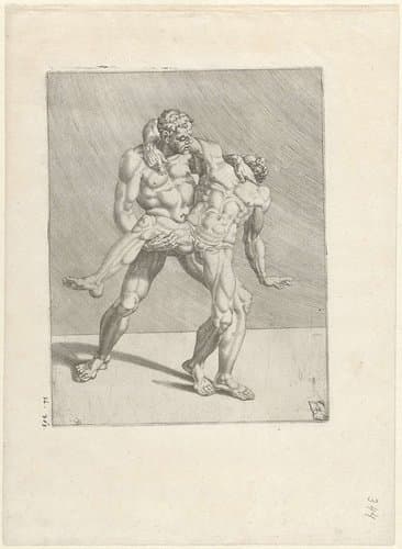 3/4 by Dirck Volckertsz. Coornhert