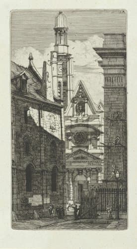 Eaux-Fortes sur Paris by Charles Meryon