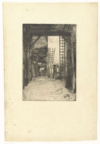 The Lime-Burner by James Abbott McNeill Whistler