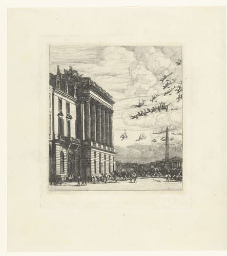 Le Ministère de la Marine by Charles Meryon