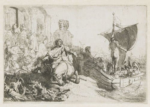 The Ship of Fortune by Rembrandt van Rijn