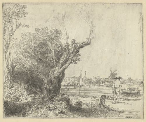The Omval by Rembrandt van Rijn