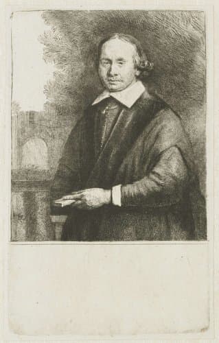 Jan Antonides van der Linden by Rembrandt van Rijn