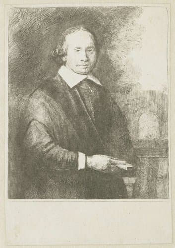 Jan Antonides van der Linden by Rembrandt van Rijn