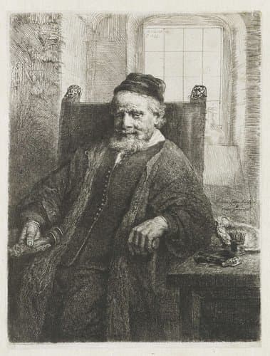 Jan Lutma by Rembrandt van Rijn