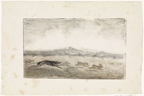 Hazenjacht by Johannes Tavenraat