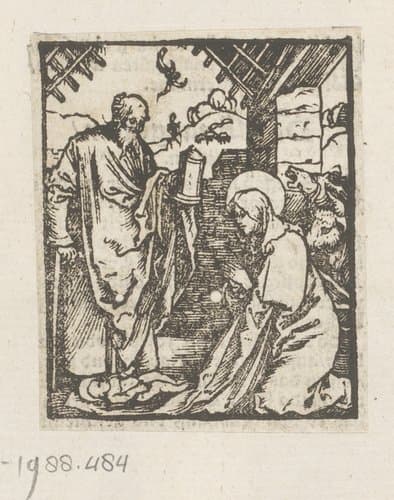Geboorte van Christus by anonymous; anonymous