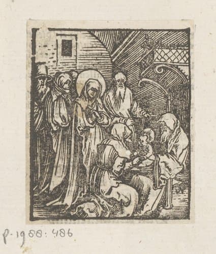 Besnijdenis van Christus by anonymous; anonymous