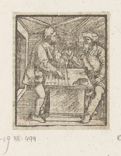 Parabel van de onrechtvaardige rentmeester by anonymous; anonymous