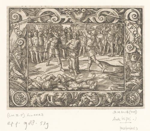 Lucius Junius Brutus laat zijn zonen onthoofden by anonymous