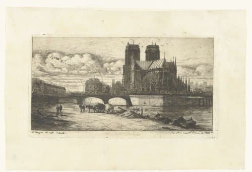 Eaux-Fortes sur Paris by Charles Meryon