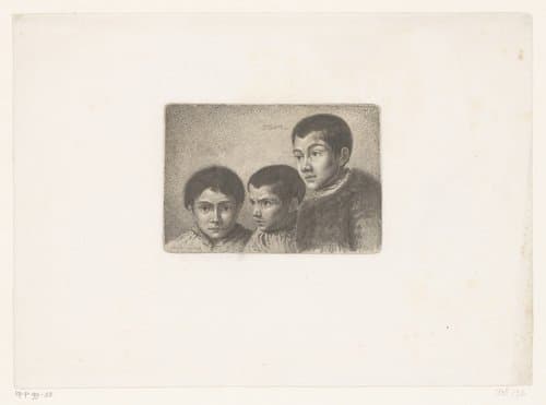 Drie Roma kinderen