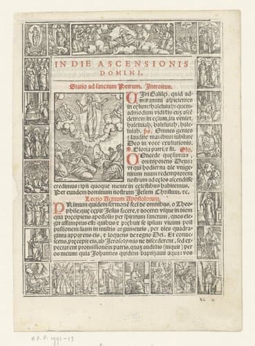Hemelvaart van Christus by anonymous