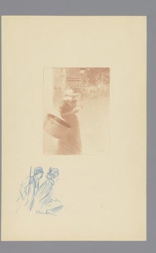 Brief aan Ninon by Théophile Alexandre Steinlen
