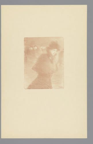 Une femme qui passe by Théophile Alexandre Steinlen