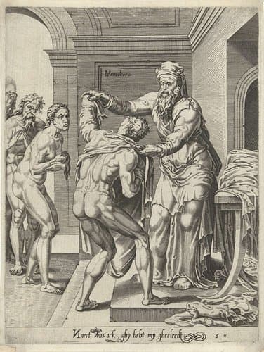 5/7 by Dirck Volckertsz. Coornhert