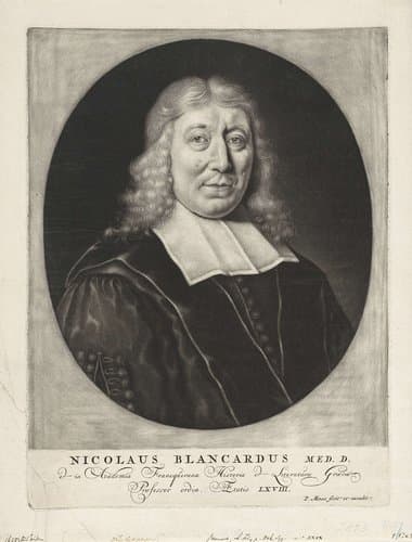Portret van Nicolaas Blanckaert by Petrus Aeneae