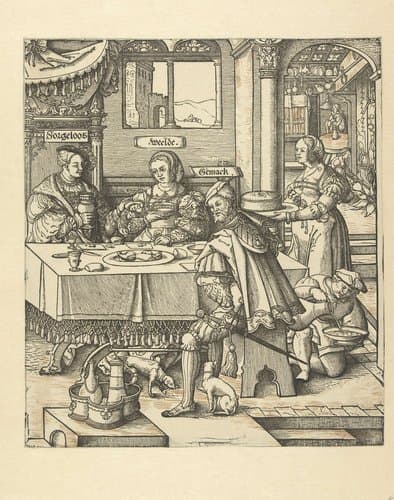 Het verhaal van Sorgheloos by Cornelis Anthonisz.