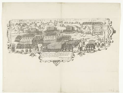 Slag bij de Leffingedijk tussen de Staatse troepen van Ernst Casimir van Nassau en de Spaanse van Albrecht van Oostenrijk, 1600
