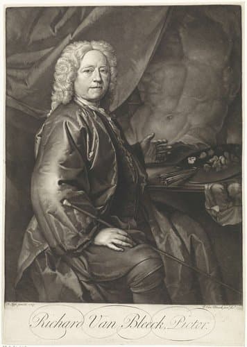 Portret van Richard van Bleeck by Pieter van Bleeck