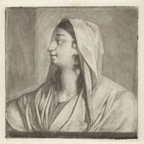 Profiel van een vrouw by Daniël Birrius