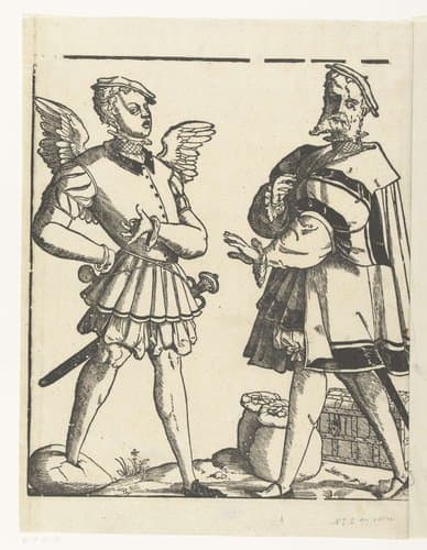 De lichtzinnige jeugd by Cornelis Anthonisz.