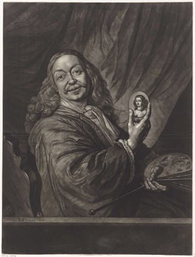 Portret van Bartholomeus van der Helst by Abraham Bloteling