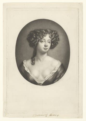 Portret van Louise by Abraham Bloteling