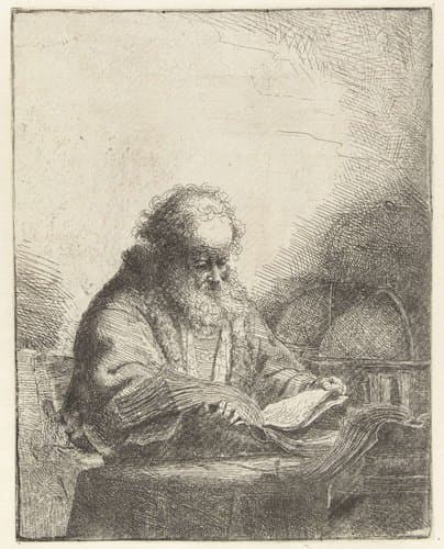 Filosoof by Ferdinand Bol