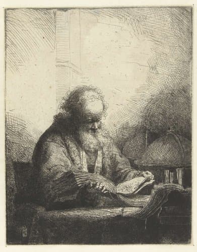 Filosoof by Ferdinand Bol