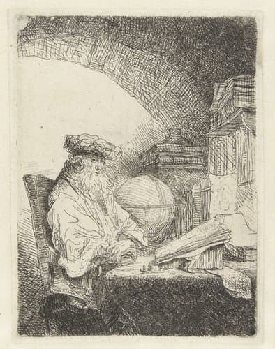 Astroloog by Ferdinand Bol