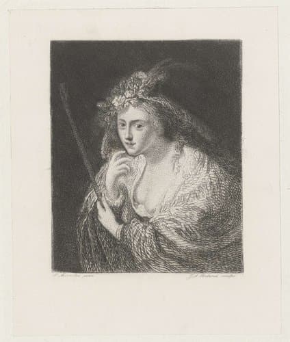 De schone herderin by Johannes Arnoldus Boland