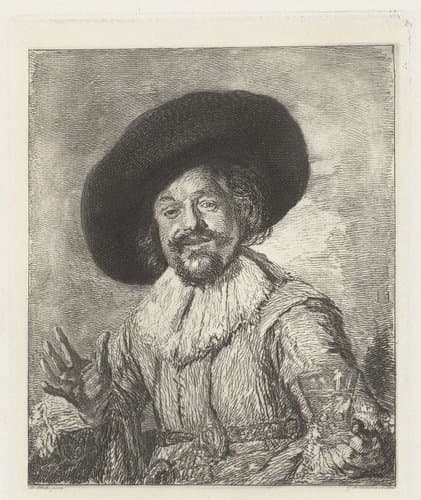 De vrolijke drinker by Johannes Arnoldus Boland