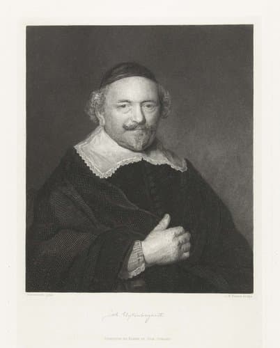 Portret van een man by Johannes Arnoldus Boland