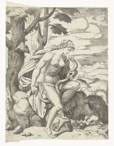 Jupiter en Proserpina by Cornelis Bos