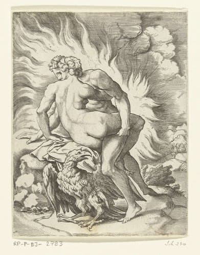 Jupiters liefdesavonturen by Cornelis Bos
