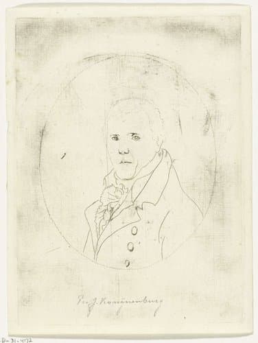 Portret van professor Jan Konijnenburg by Anthonie van den Bos