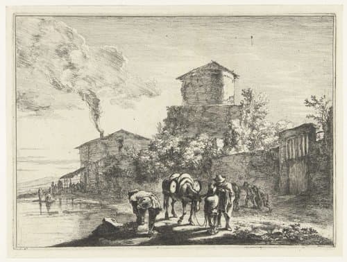 Landschappen in de omgeving van Rome by Jan Both