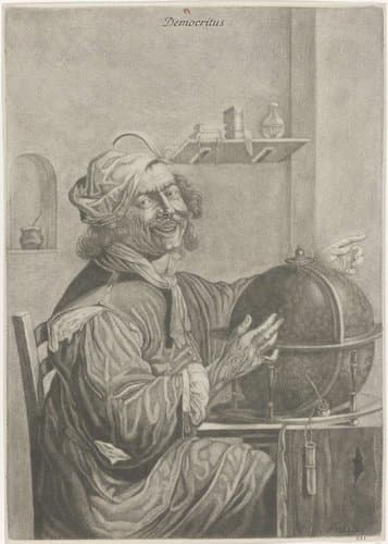 Democritus lacht by anonymous