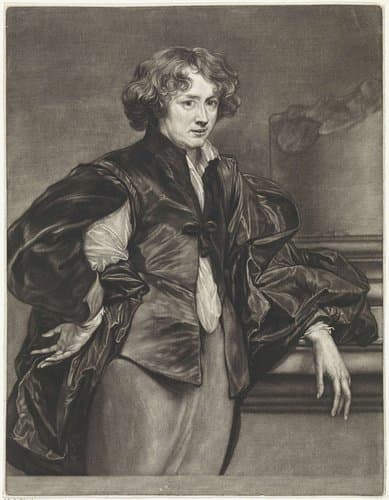Zelfportret van Anthony van Dyck by Jan van der Bruggen