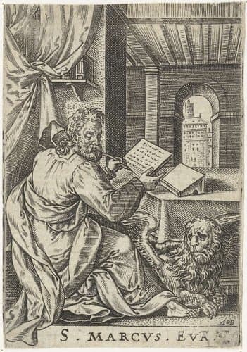 Evangelist Marcus by Abraham de Bruyn