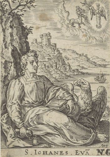 De vier evangelisten by Abraham de Bruyn