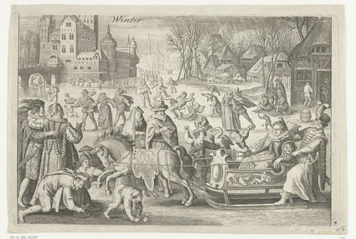 Winter by Nicolaes de Bruyn