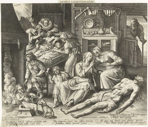 Domus Lamentationis by Nicolaes de Bruyn