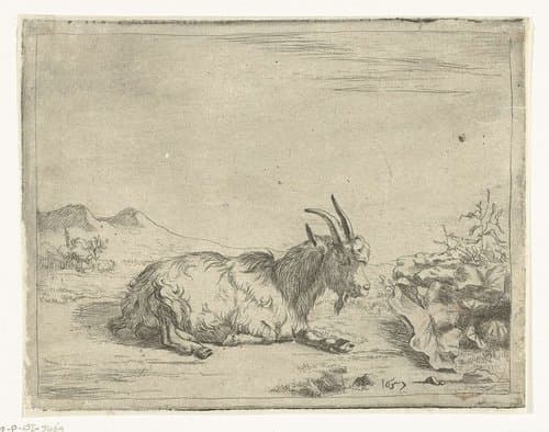 Rustende bok by Marcus de Bye