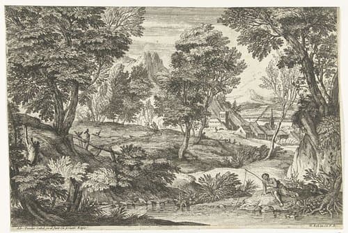 Hengelaar by Adriaen van der Kabel