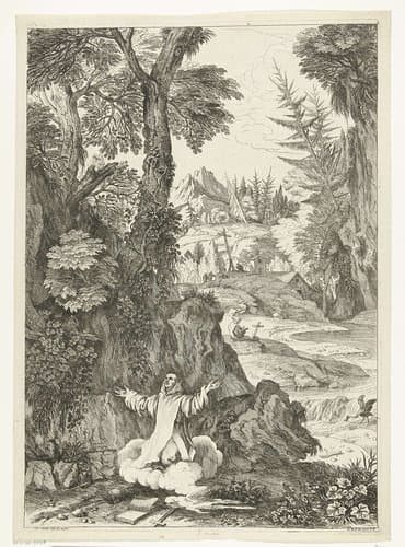 Heilige Bruno by Adriaen van der Kabel
