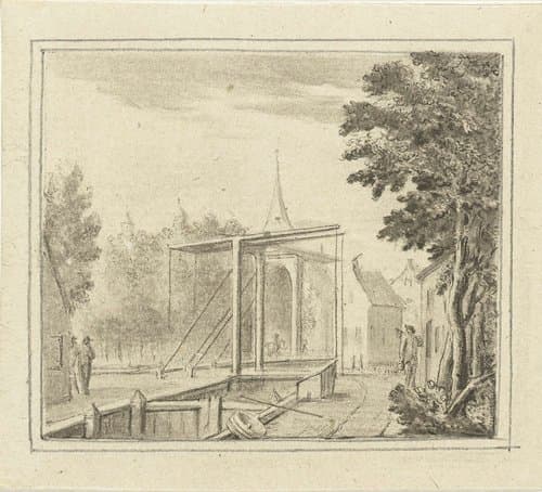 Gezicht op Nederhorst ten Berg by Jurriaan Cootwijck